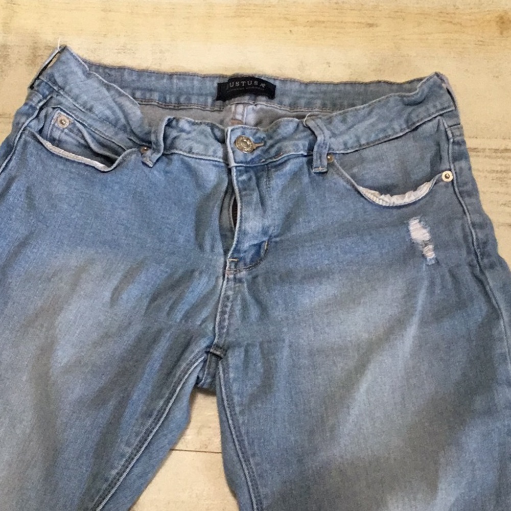 JUSTUSA skin glow rise jeans - size 5